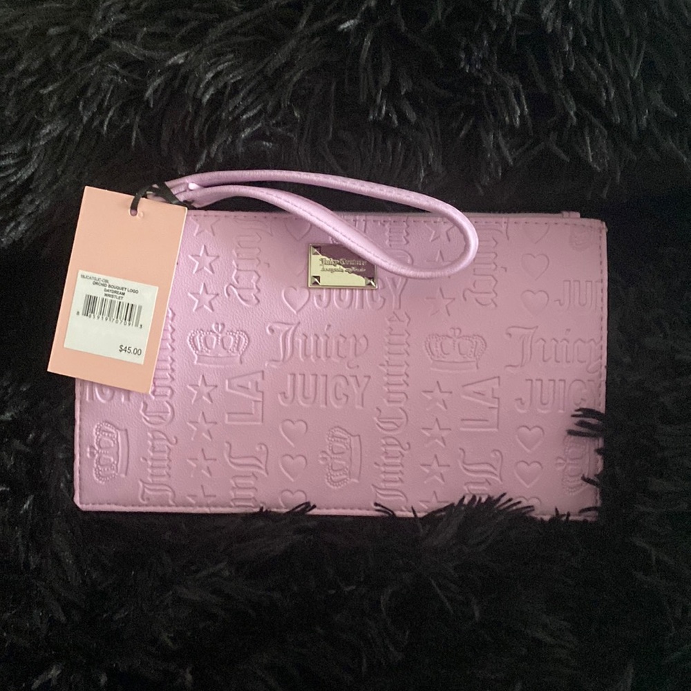 🆕Juicy Couture Orchid Bouquet Logo Daydream Wrislet